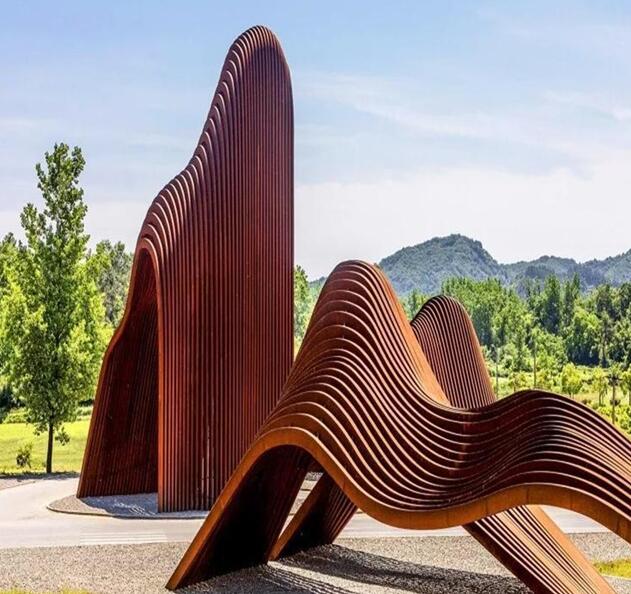 古田锈钢板造型